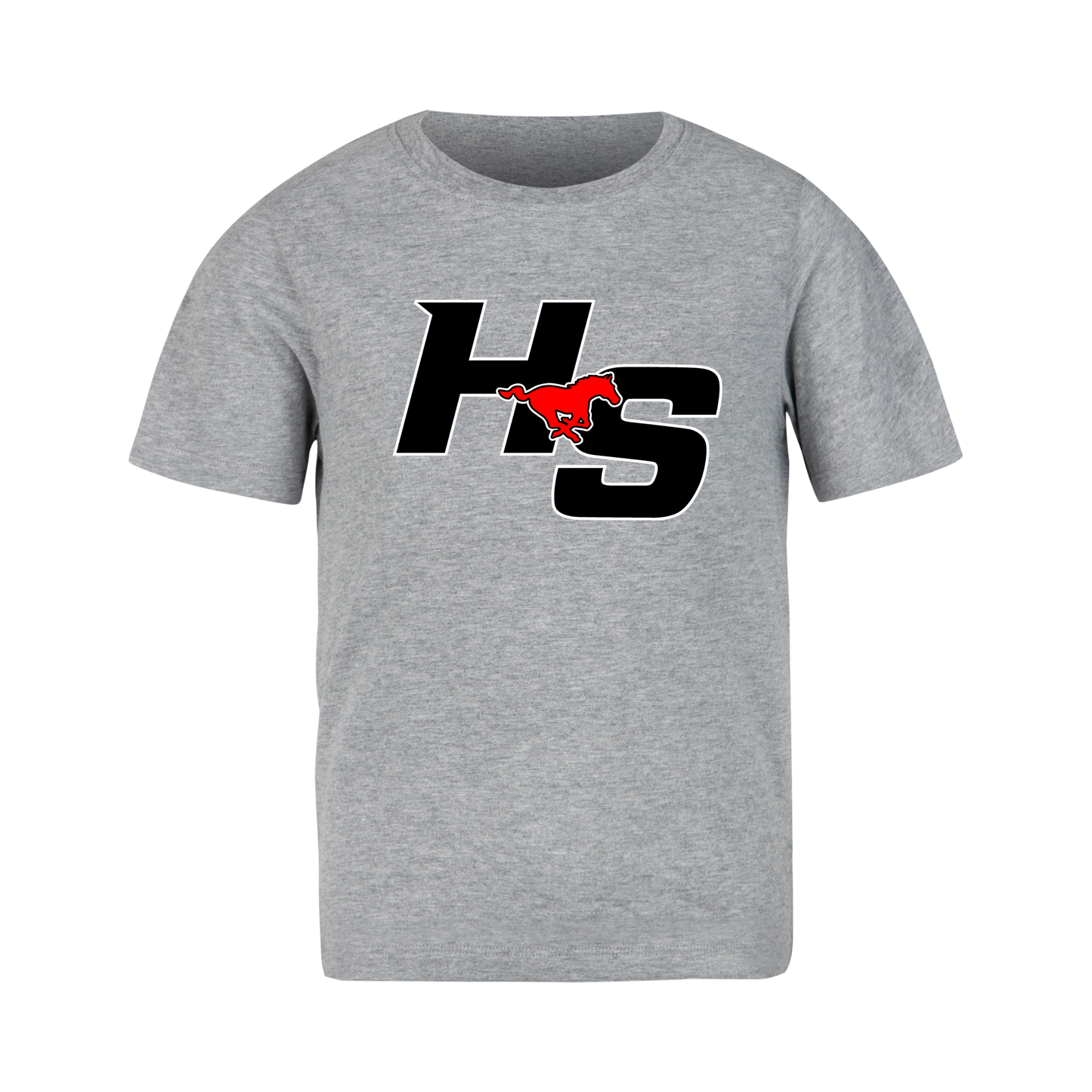 HS - NEW HS LOGO WITH RUNNING MUSTANG