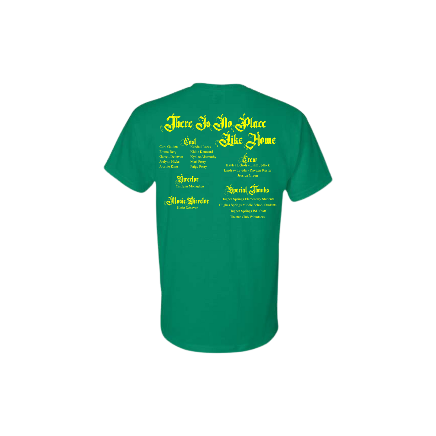 HS- Theatre CAST ONLY 50/50 T-Shirt