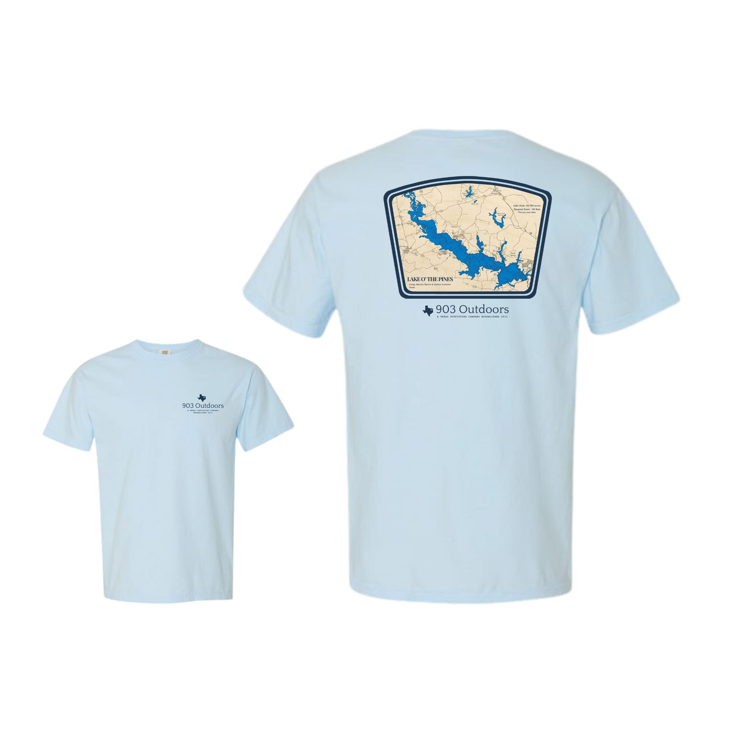 903 - LAKE O' THE PINES Comfort Colors