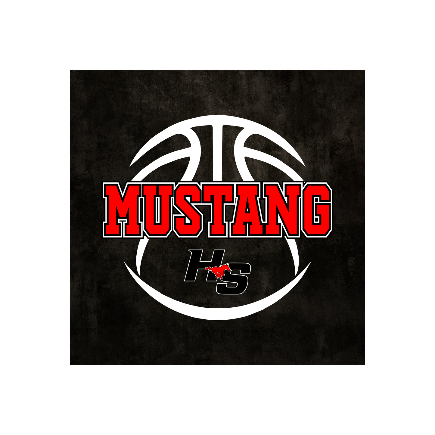HS BASKETBALL STICKER