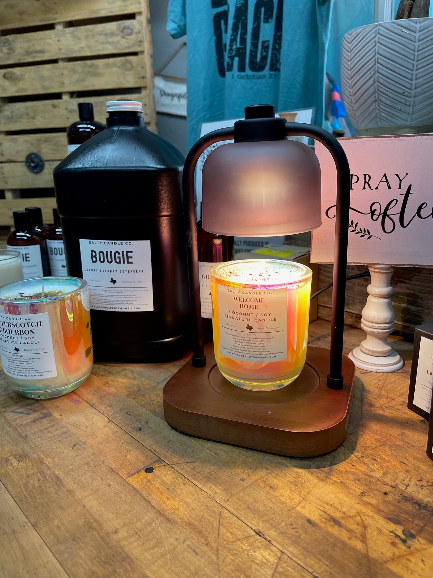 Salty's Candle Warmer Lantern