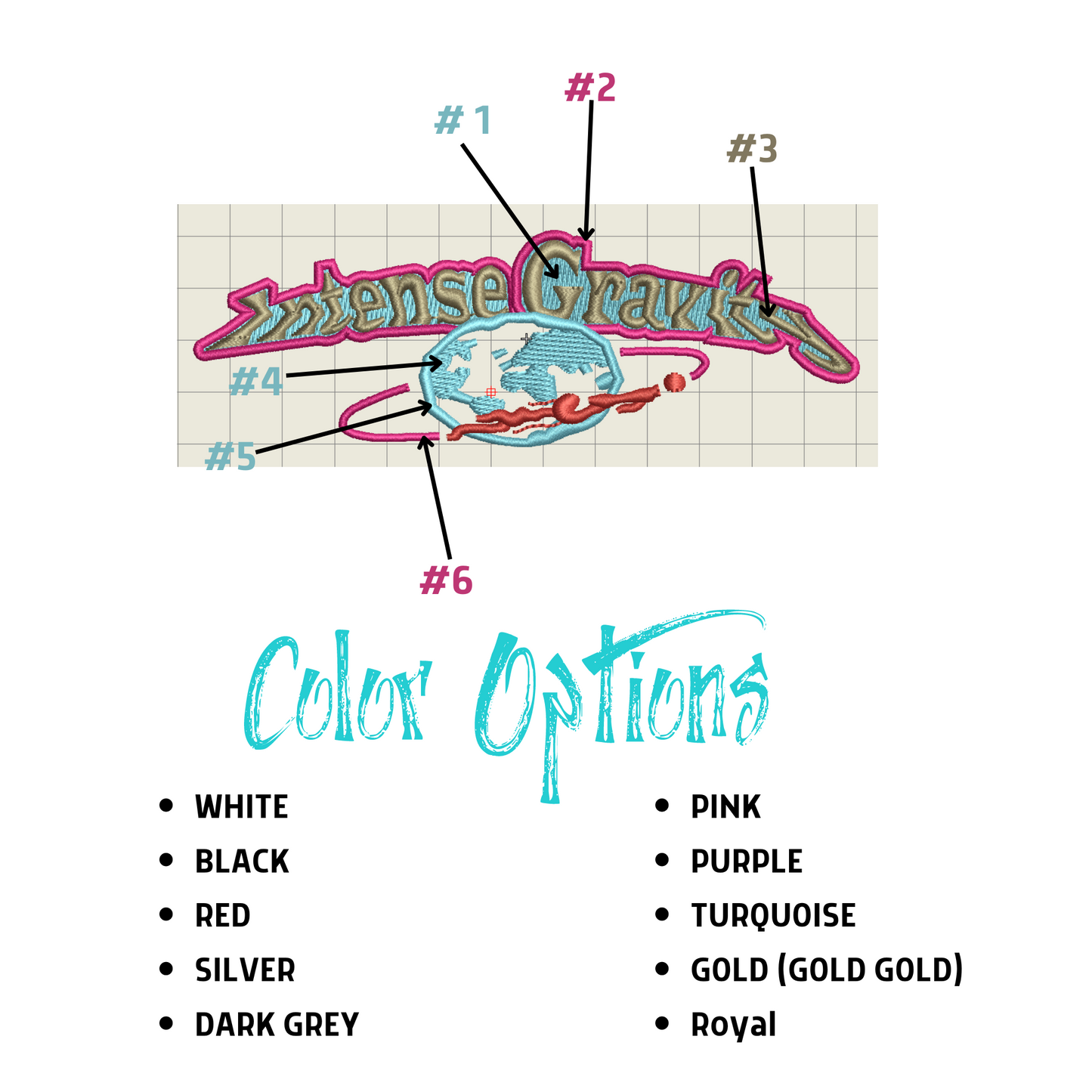 Intense Gravity Custom Embroidered Hat