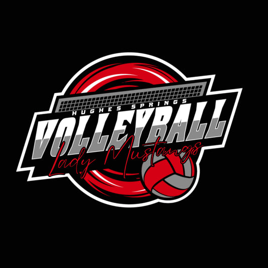 HS VOLLEYBALL DECAL/STICKER 5 INCH