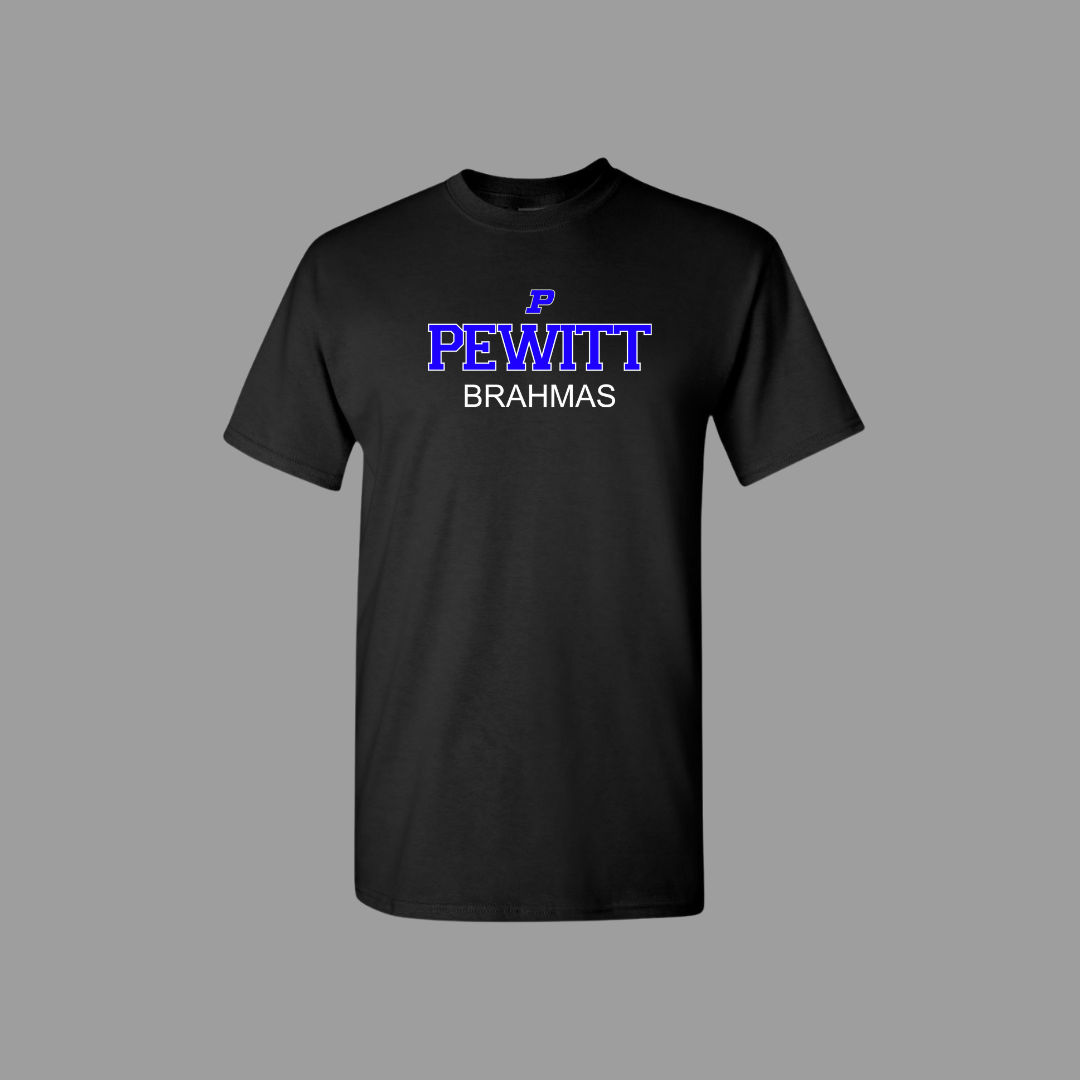 Pewitt Brahmas Fan Wear T-Shirt Short Sleeve