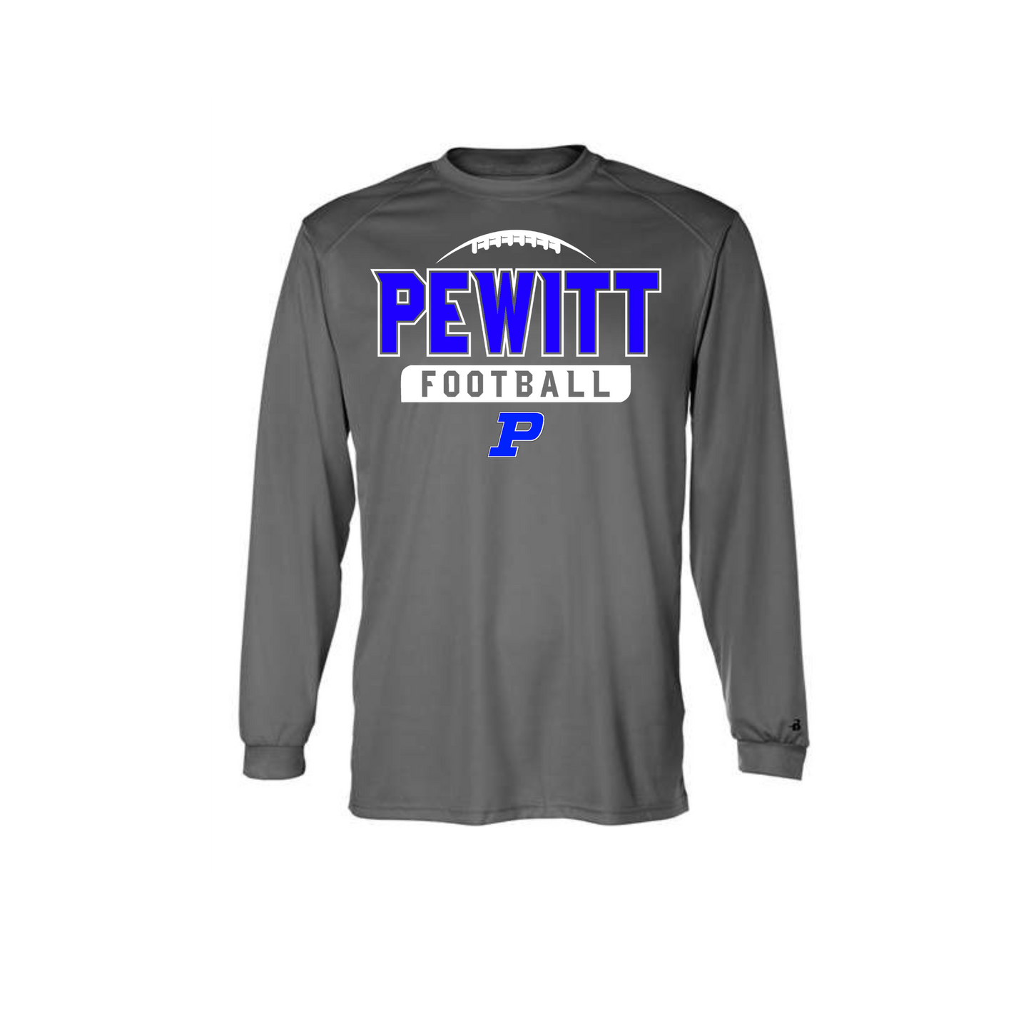 Pewitt Drifit Longsleeve Football T-Shirt