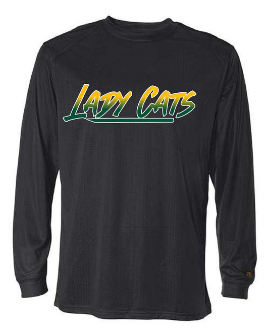 Harleton- Black Lady Cats Dri-Fit Long sleeve