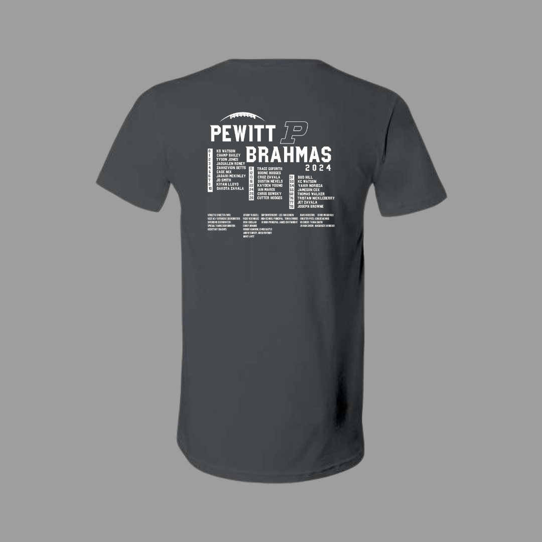 Pewitt Football Triblend T-Shirt