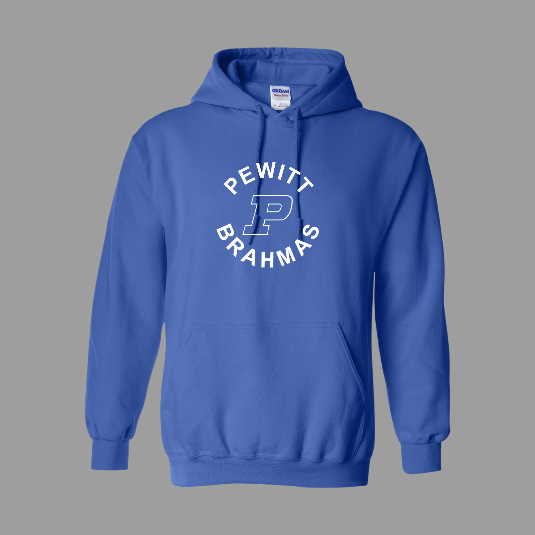 Pewitt Hoodie Royal or White Design