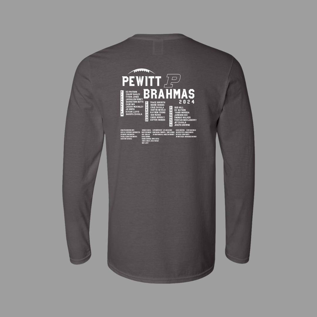 Pewitt Football T-Shirt Longsleeve