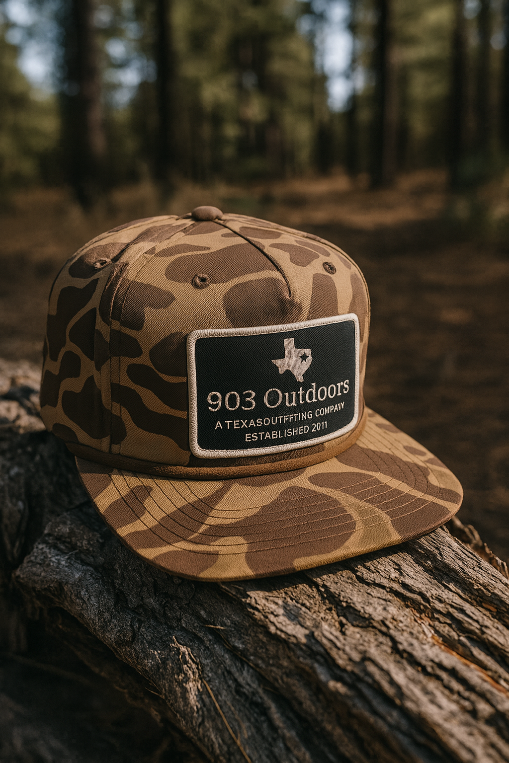 903 - Umpqua Camo Snapback Cap