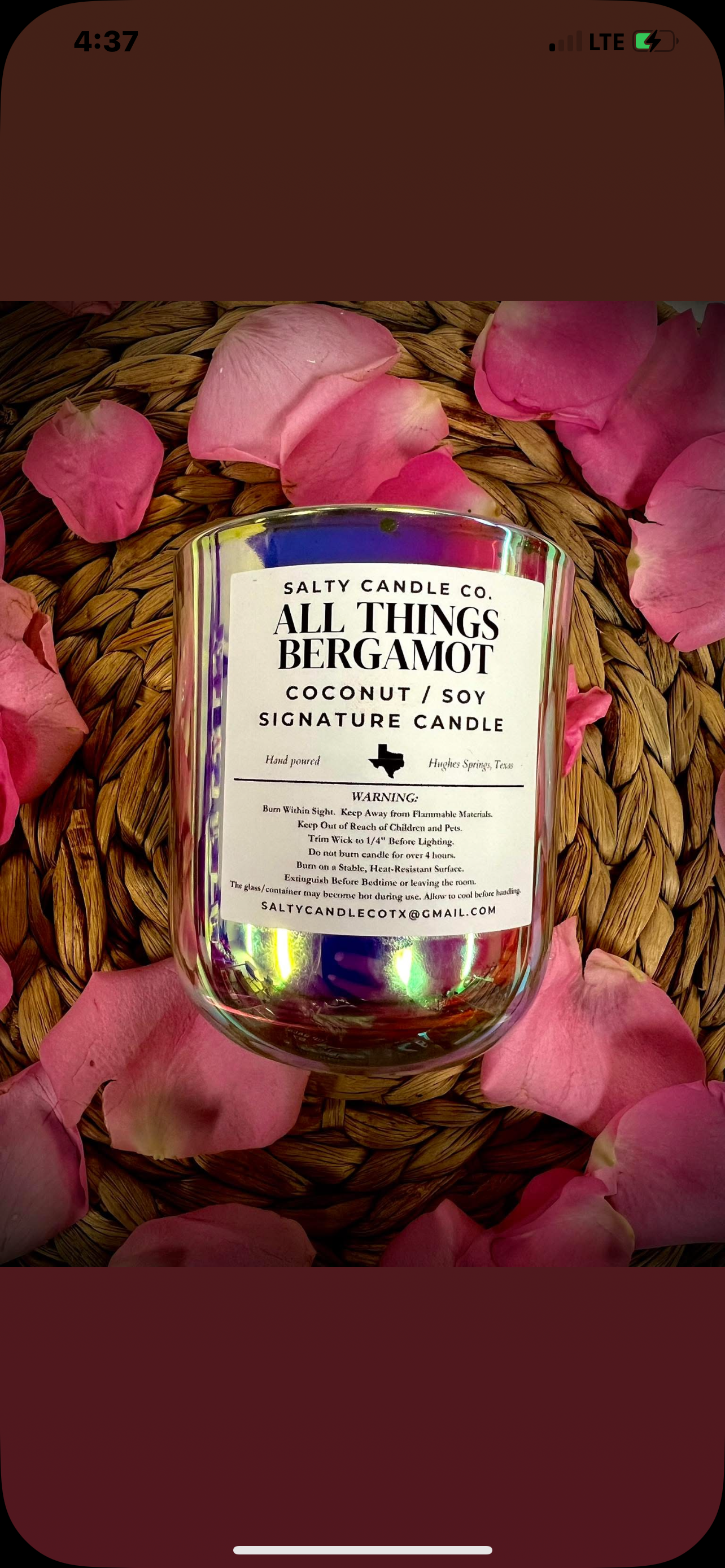 Salty Signature Candle
