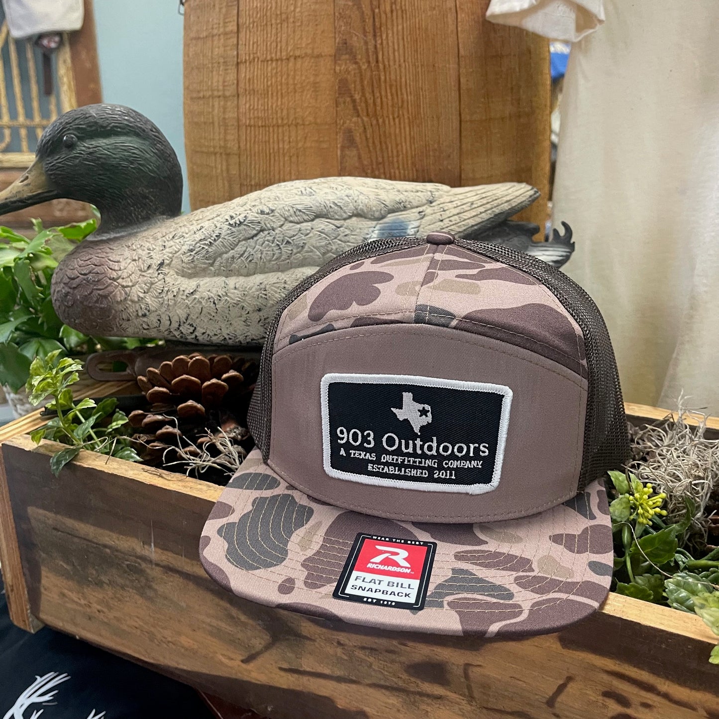 903 Outdoors  - 7 Panel Trucker Patch Cap