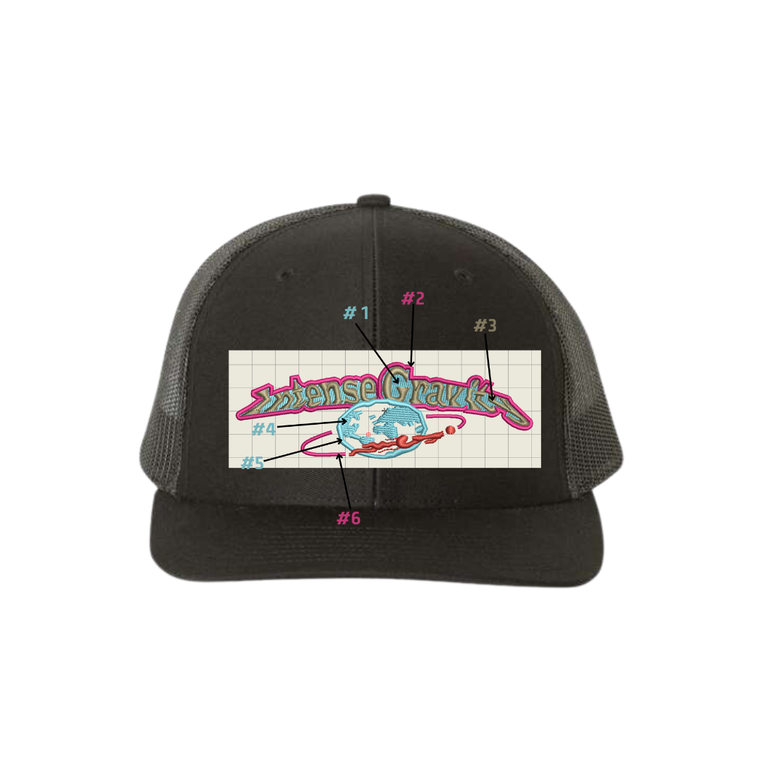 Intense Gravity Custom Embroidered Hat