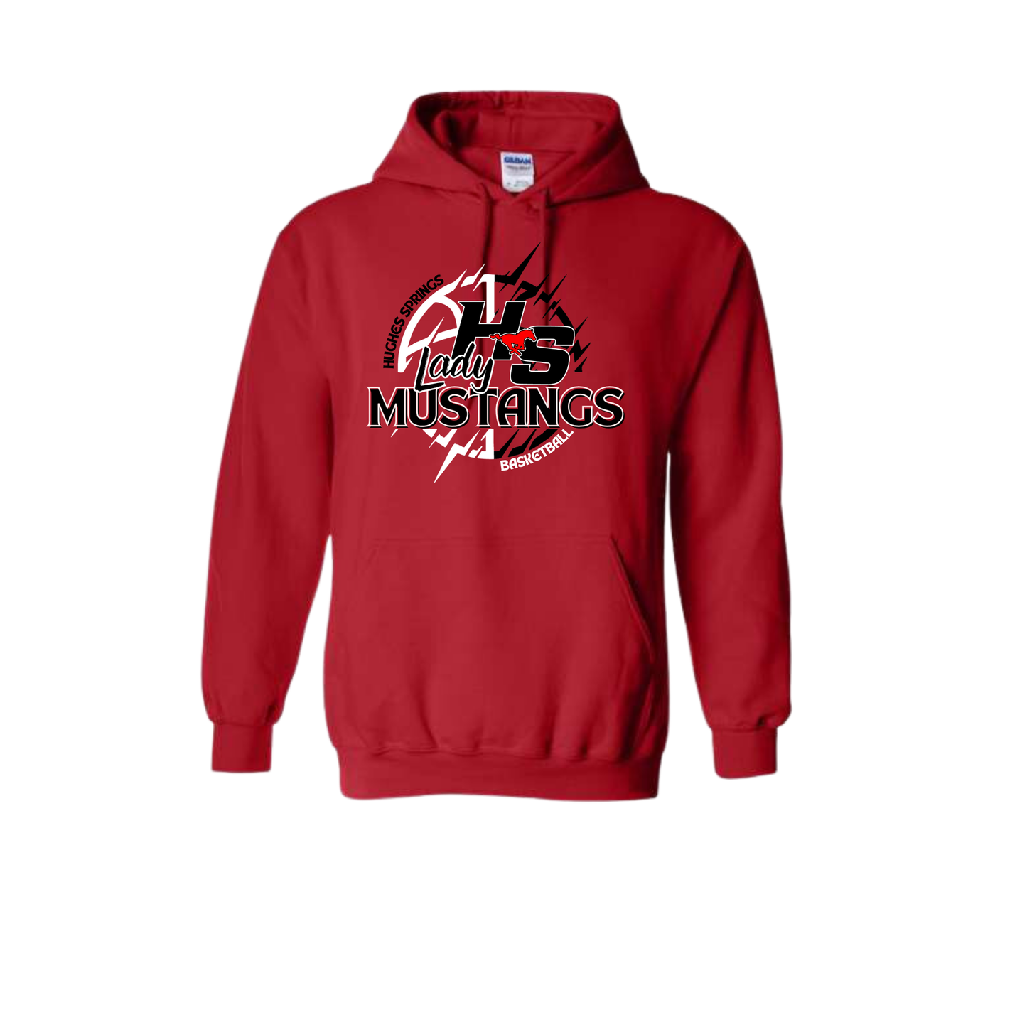 HS- Lady Mustangs Basketball Hoodie