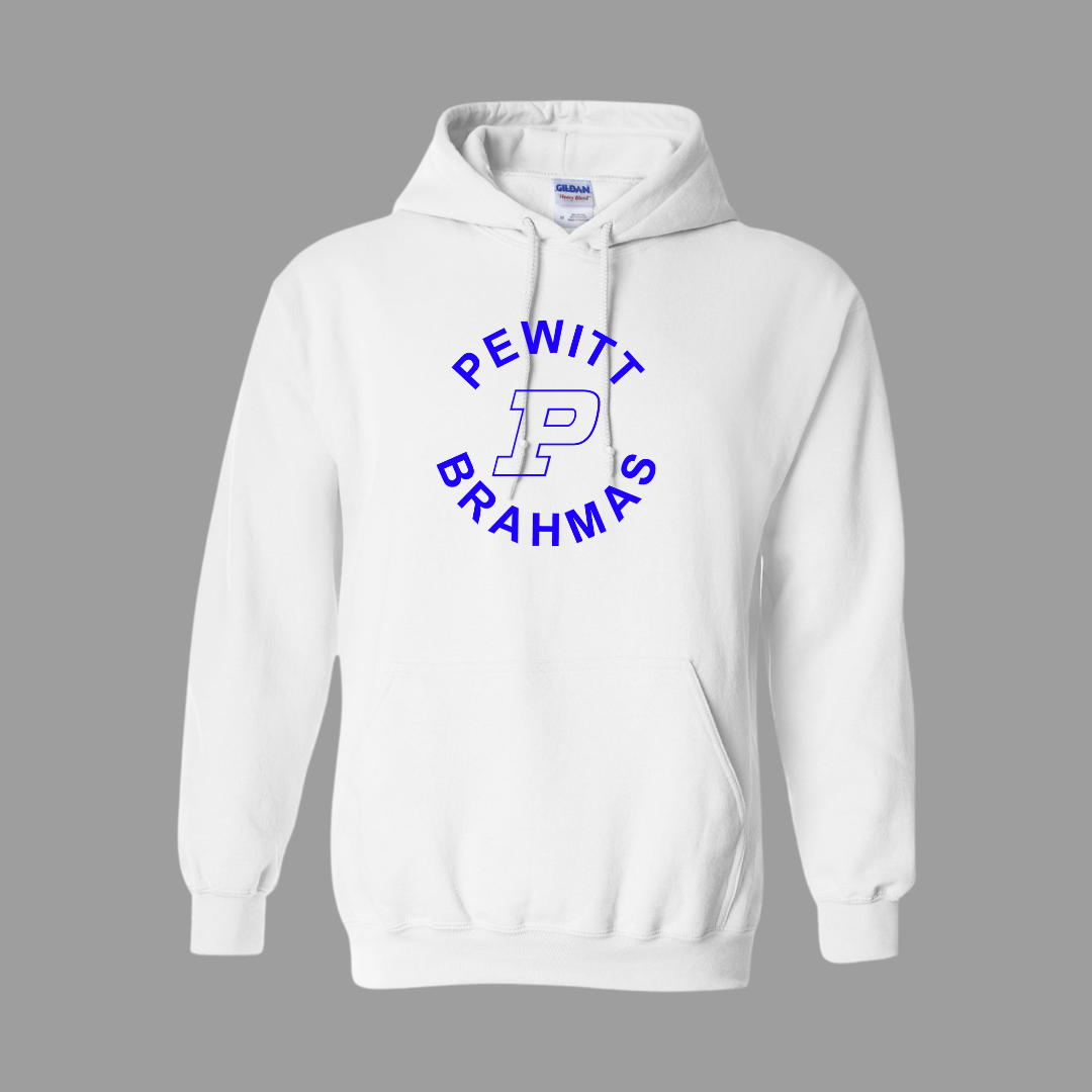 Pewitt Hoodie Royal or White Design