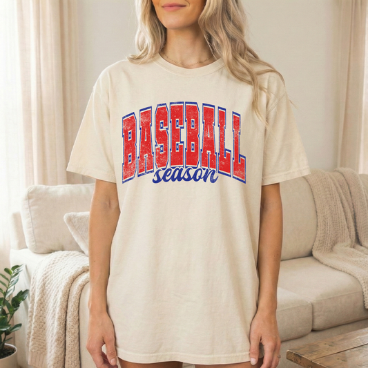 Baseball Season Graphic Tee