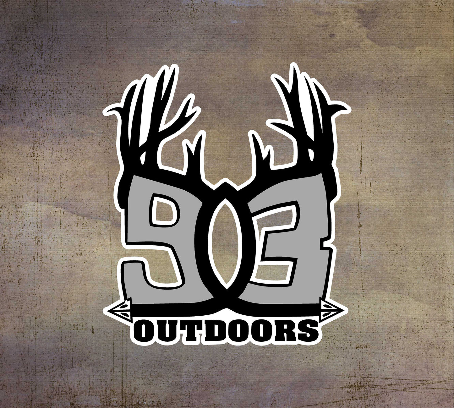 903 Outdoors Digital 3 Color Window Decal