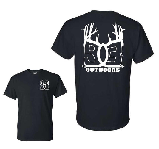 903 Outdoors Black Graphic Tee