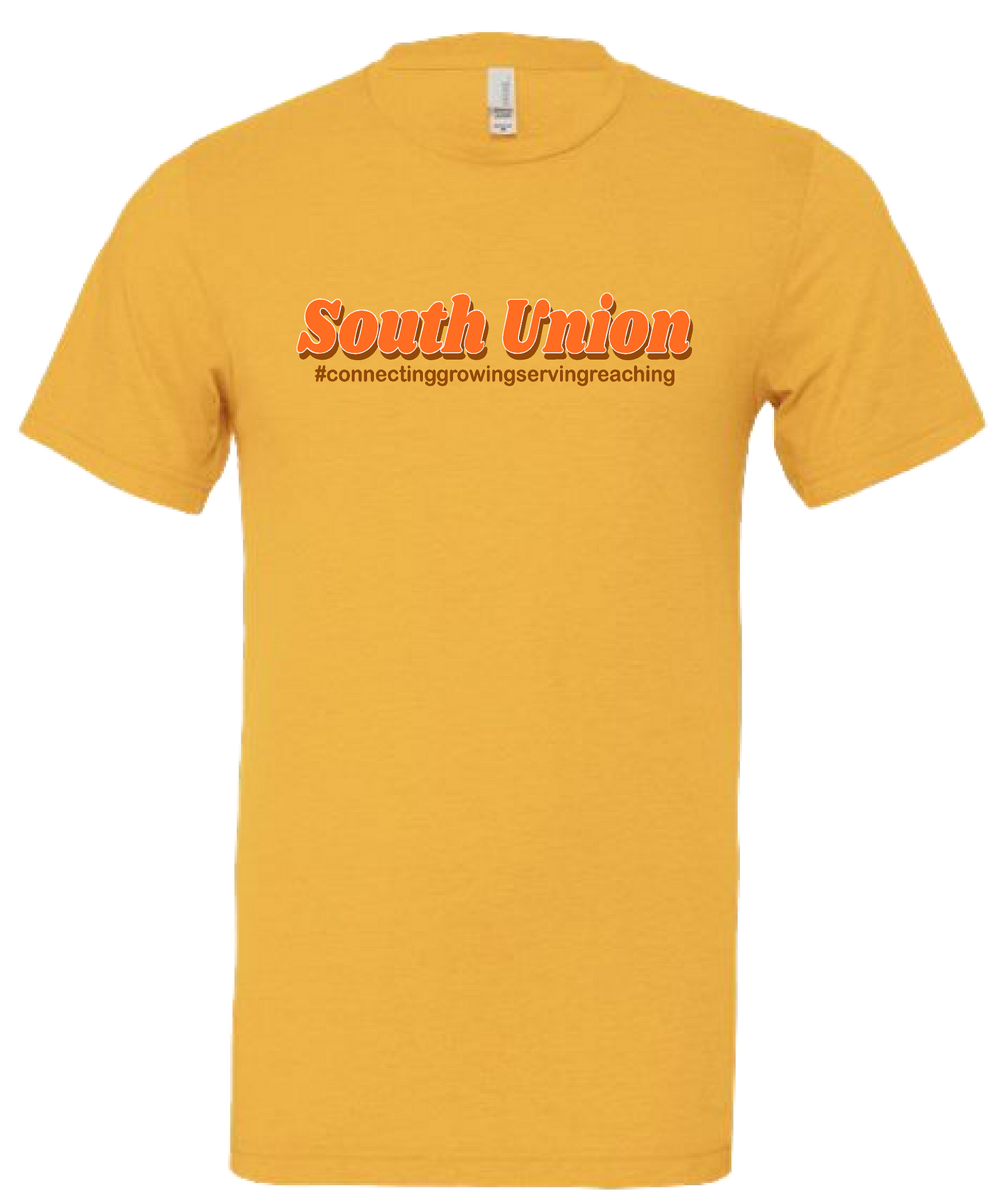 South Union Yellow Gold Triblend Tshirt