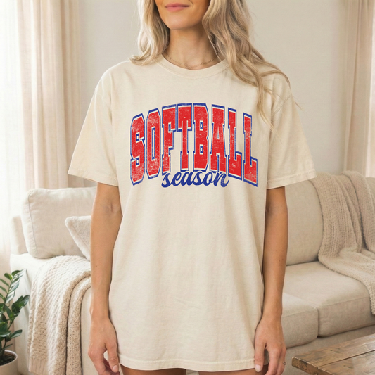 Softball Season Graphic Tee