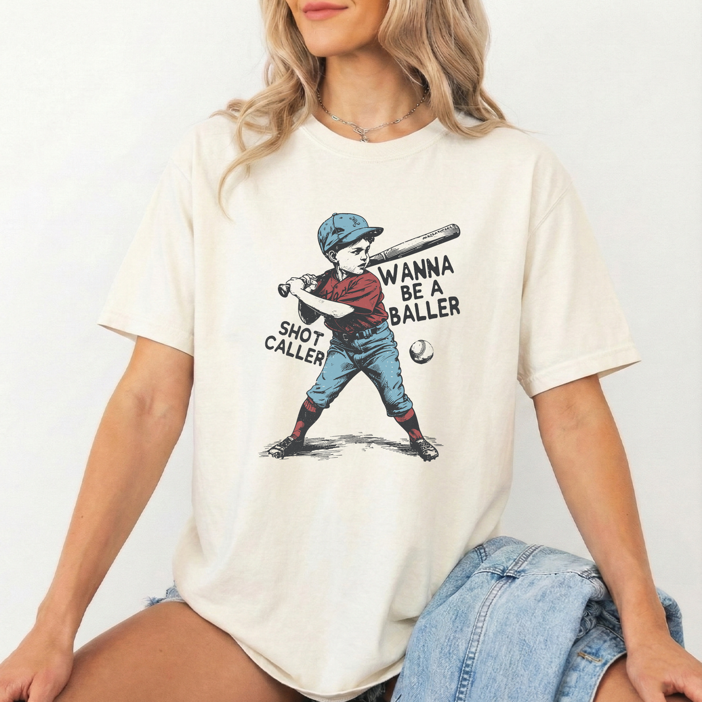 Wanna be a Baller Graphic Tee