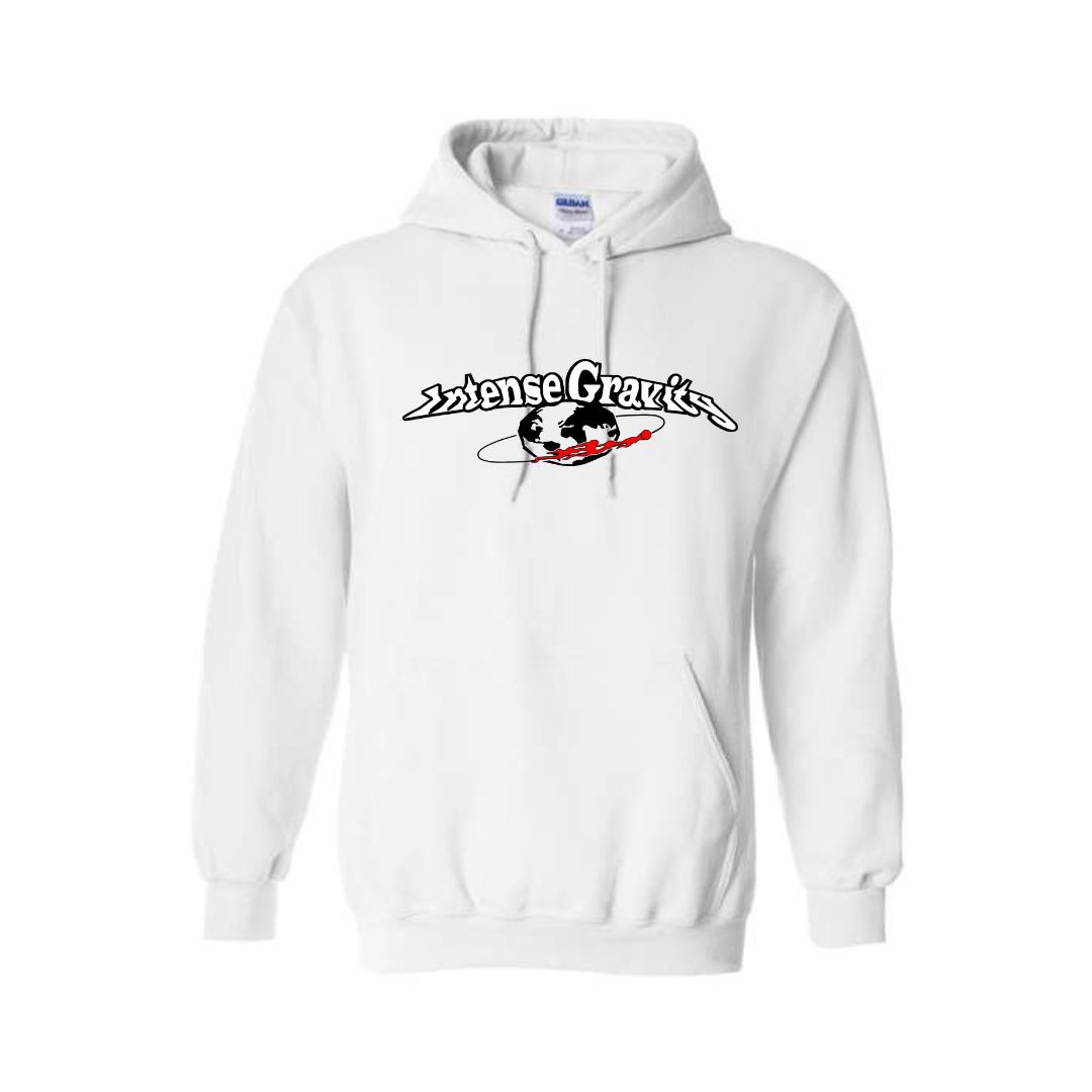 White Intense Gravity Hoodie