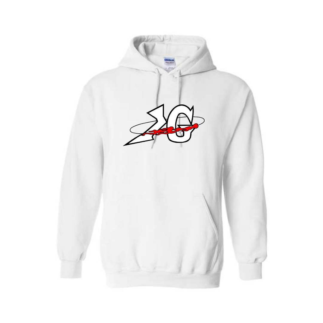 White Intense Gravity Hoodie